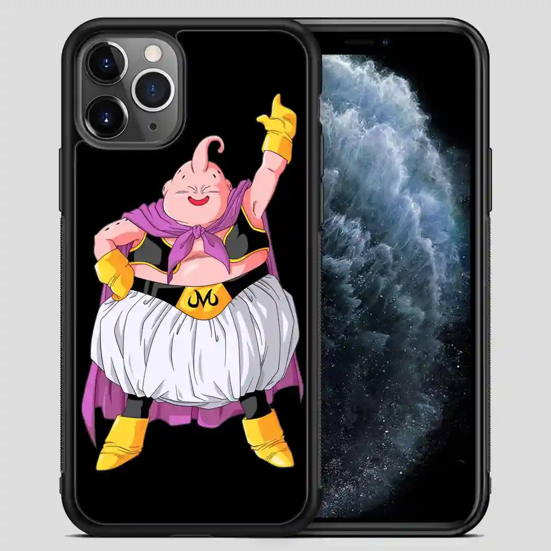 Majin Buu Fat Buu Dragon Ball Z Black iPhone 11 Pro Max Case