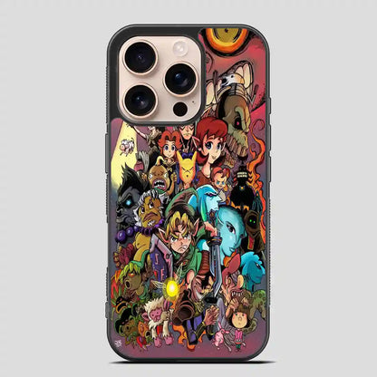 Majora Mask Rainbow iPhone 16 Pro Case