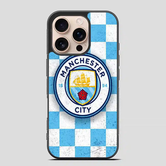 Manchester City Club Football iPhone 16 Pro Case