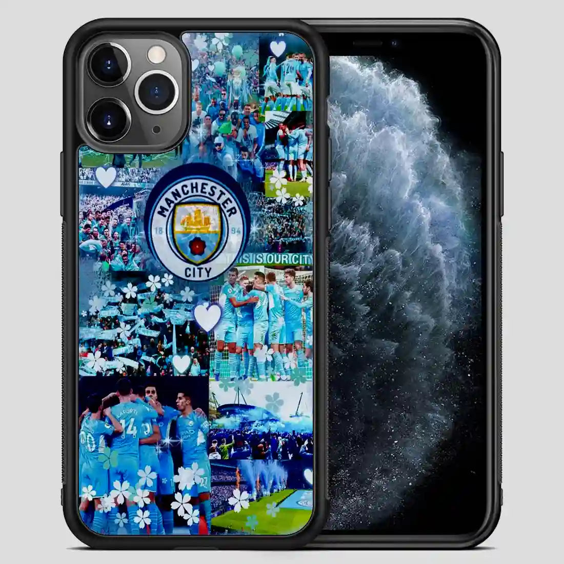 Manchester City Collage Viontage iPhone 11 Pro Max Case