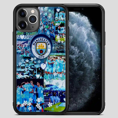 Manchester City Collage Viontage iPhone 11 Pro Max Case