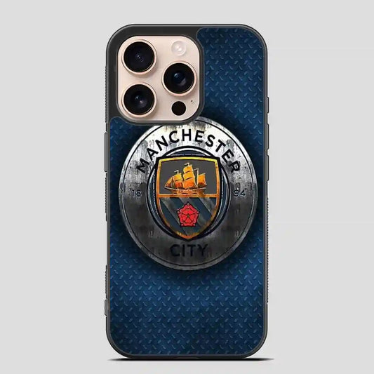 Manchester City Football Club Vintage iPhone 16 Pro Case