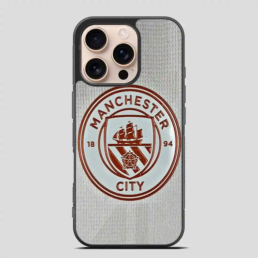 Manchester City Logos iPhone 16 Pro Case