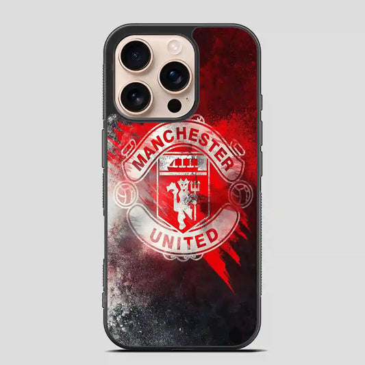 Manchester United Aestetic Art iPhone 16 Pro Case