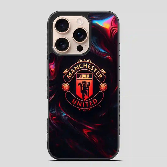 Manchester United Aestetic Logo iPhone 16 Pro Case