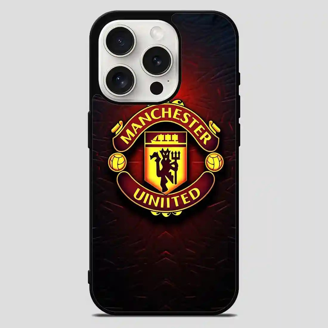 Manchester United Club Football iPhone 15 Pro Max Case