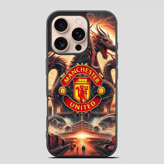 Manchester United Dragon iPhone 16 Pro Case