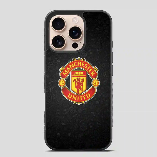 Manchester United Football Club Aestetic iPhone 16 Pro Case