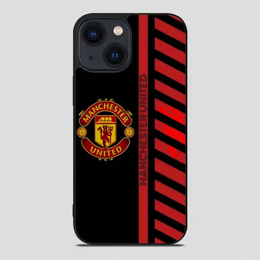 Manchester United Logo Football iPhone 14 Case