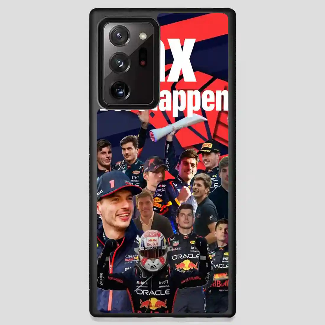 Max Verstappen Collage Art Samsung Galaxy Note 20 Ultra Case