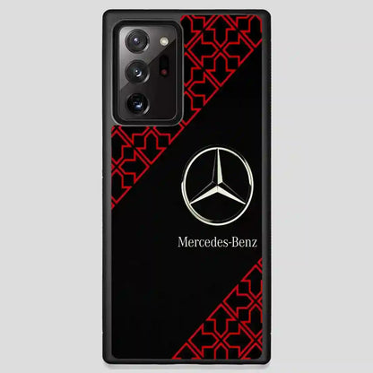 Mercedes Benz Logo Patrend Samsung Galaxy Note 20 Ultra Case