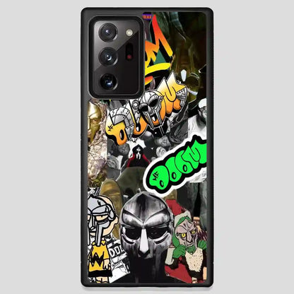 Mf Doom Collage Band Samsung Galaxy Note 20 Ultra Case