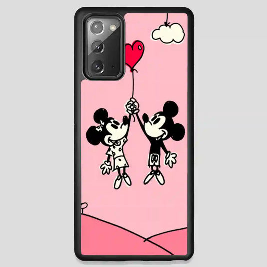 Mickey Mouse Ballon Love Up Samsung Galaxy Note 20 Case