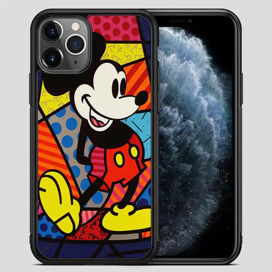 Mickey Mouse Romero Britto iPhone 11 Pro Max Case