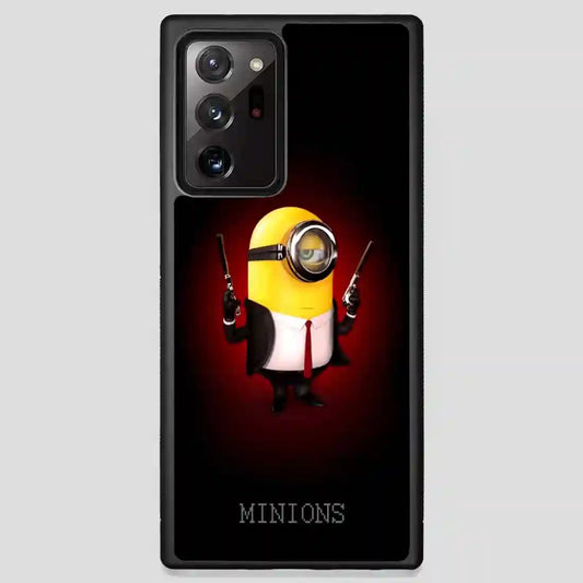 Minions Black Samsung Galaxy Note 20 Ultra Case