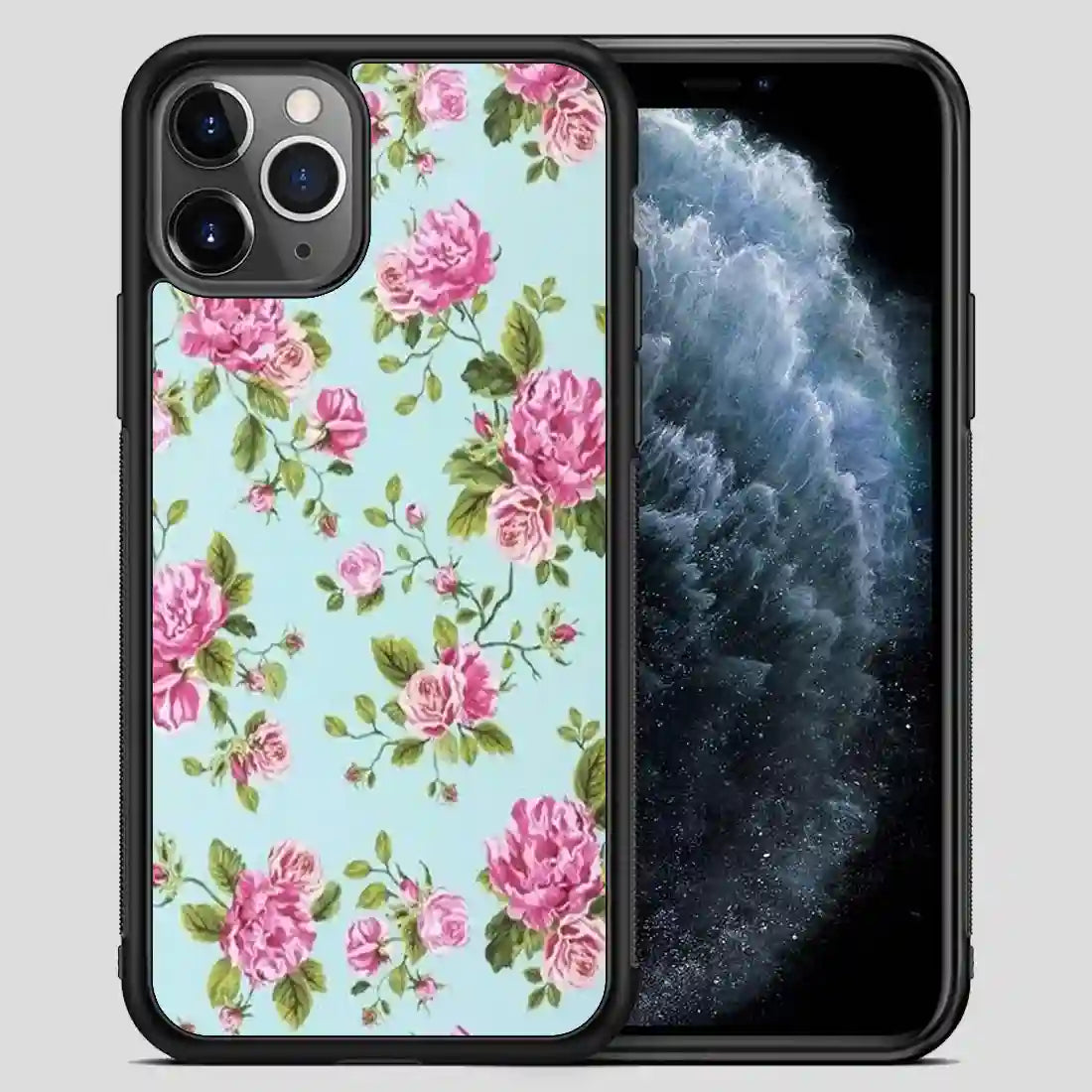 Mint Flower iPhone 11 Pro Max Case