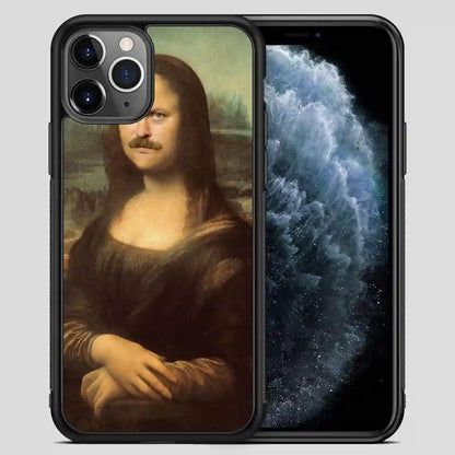 Mona Lisa Ron Swanson Nick Offerman iPhone 11 Pro Max Case