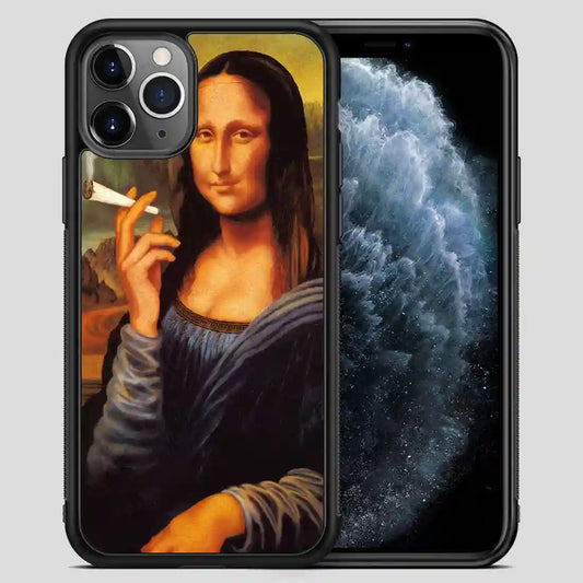 Monalisa Alien Smoking iPhone 11 Pro Max Case