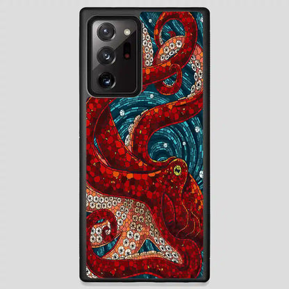 Mosaic Octopus Art Samsung Galaxy Note 20 Ultra Case