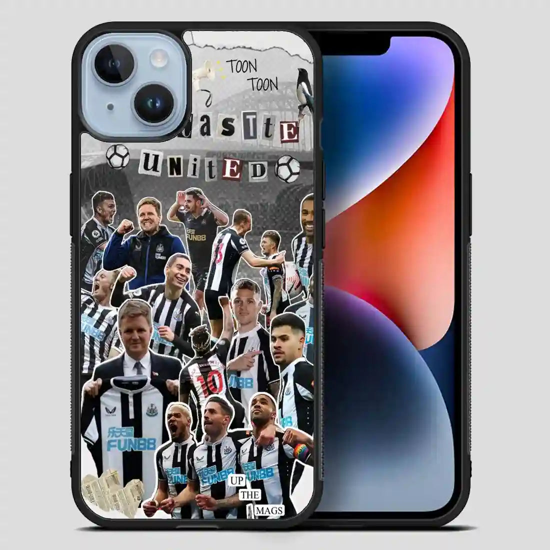 Newcastle United Player iPhone 14 Plus Case