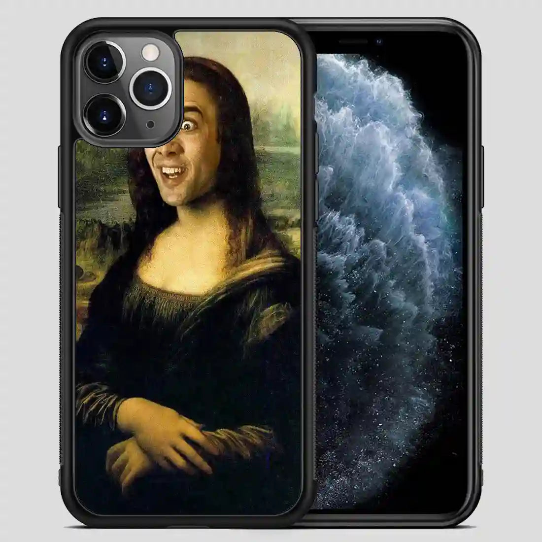 Nicolas Cage Monalisa iPhone 11 Pro Max Case