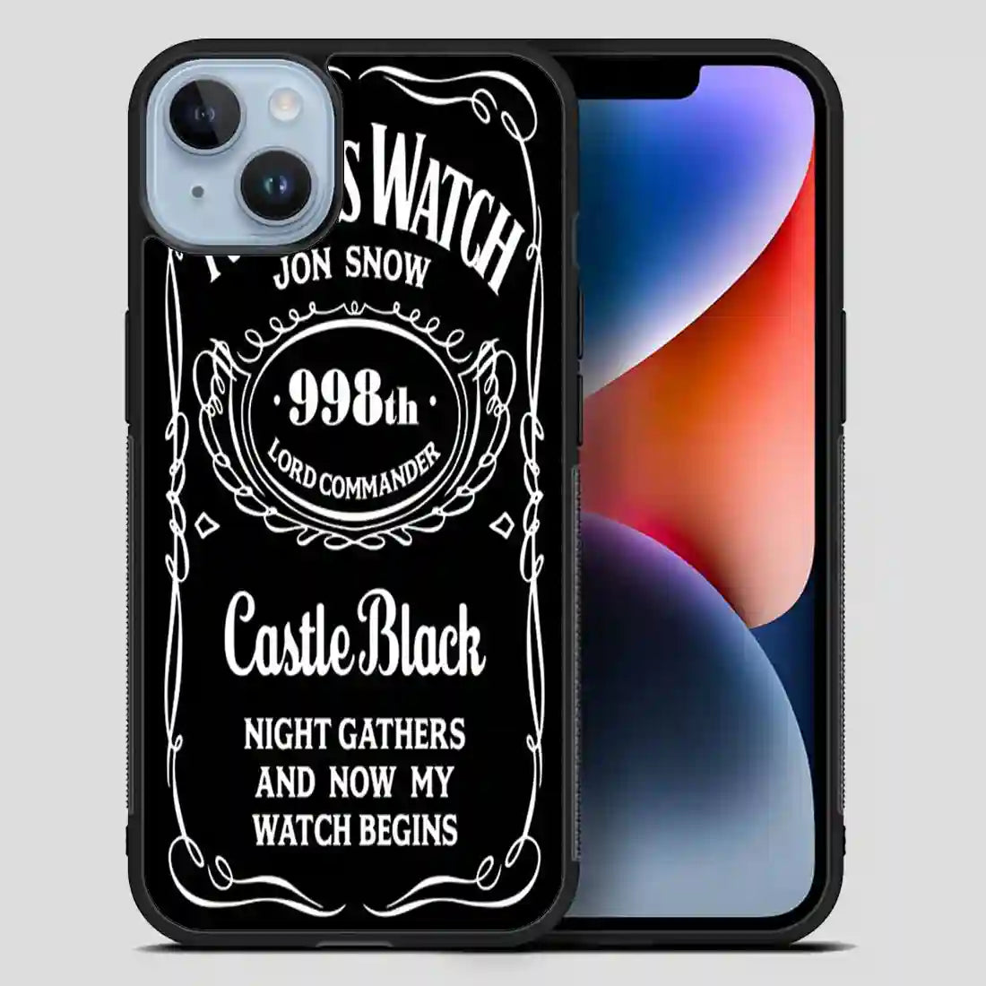 Nights Watch Jon Snow iPhone 14 Plus Case