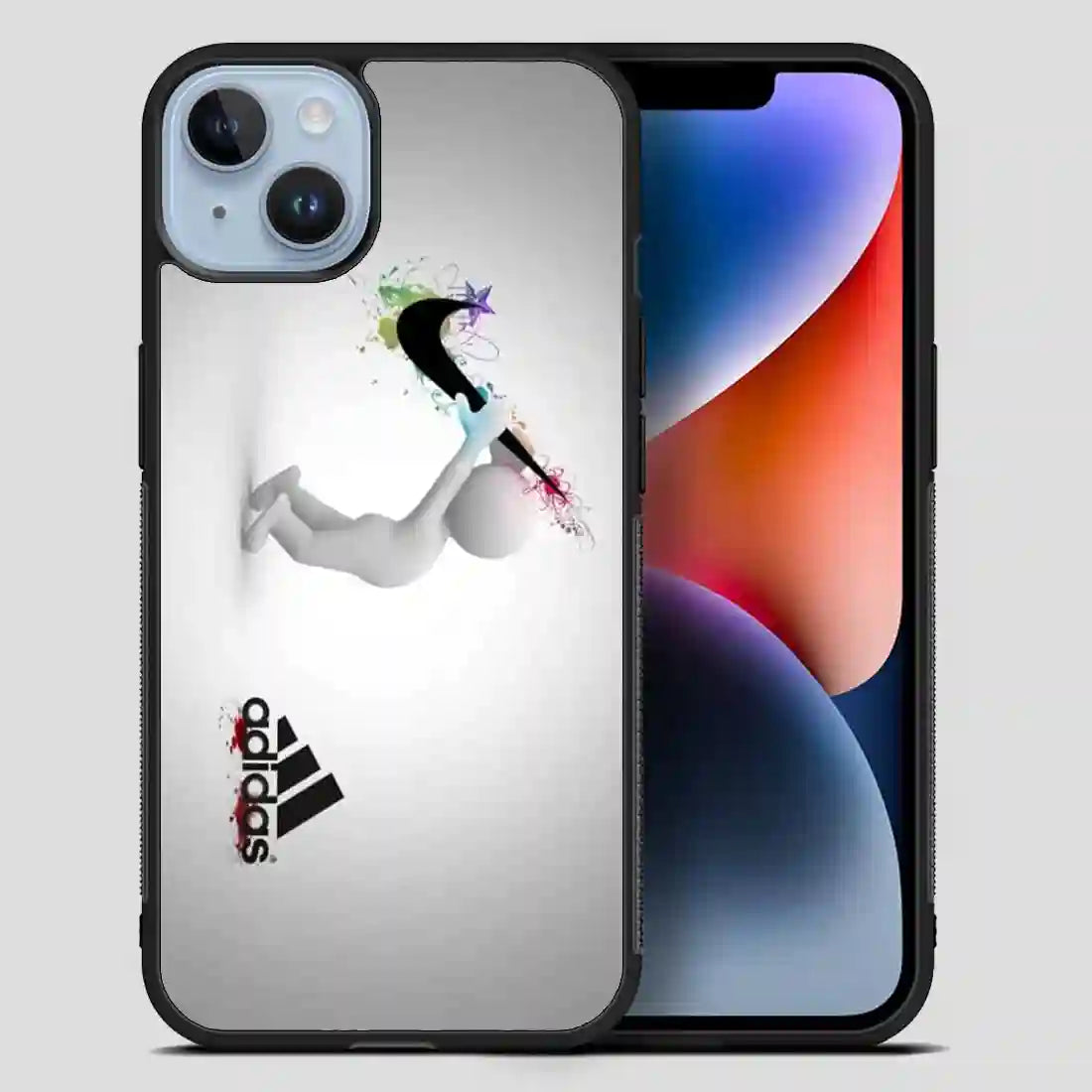 Nike And Adidas Logo Brand iPhone 14 Plus Case