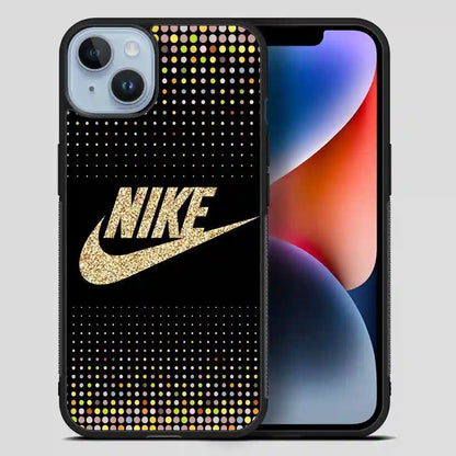 Nike Logo Wallpaper iPhone 14 Plus Case