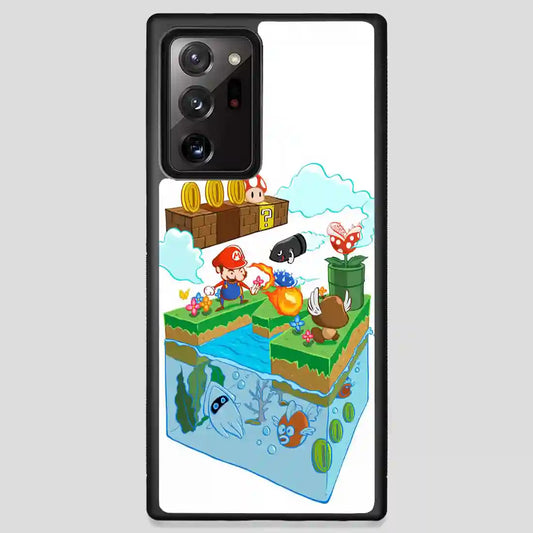 Nintendo Its Me Mario Illustration Samsung Galaxy Note 20 Ultra Case