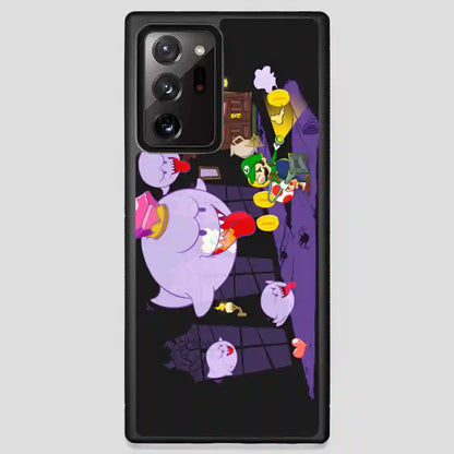 Nintendo Luigi Haunted Mansion And King Boo Art Samsung Galaxy Note 20 Ultra Case