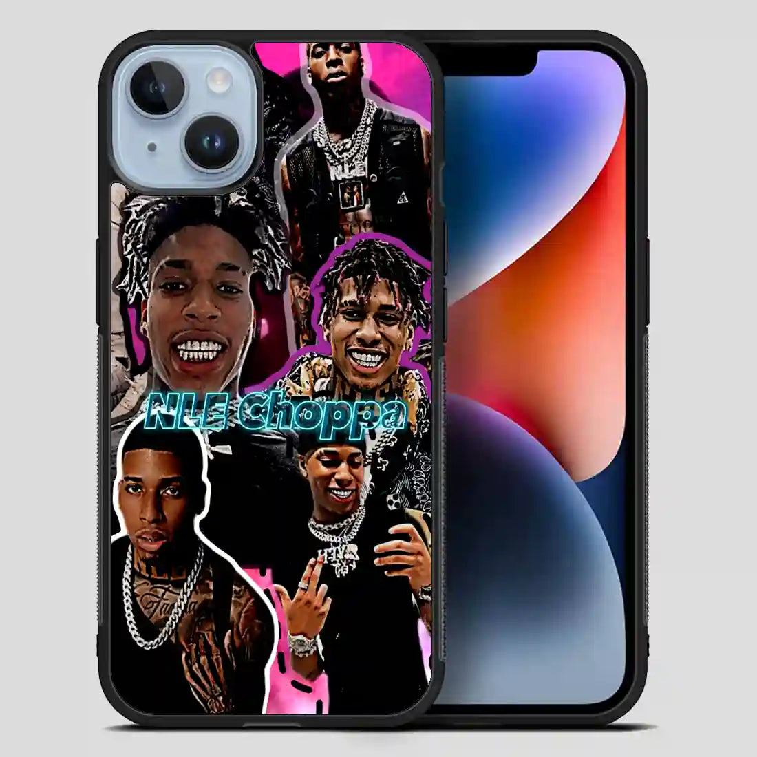 Nle Choppa Rap Collage Photo iPhone 14 Plus Case