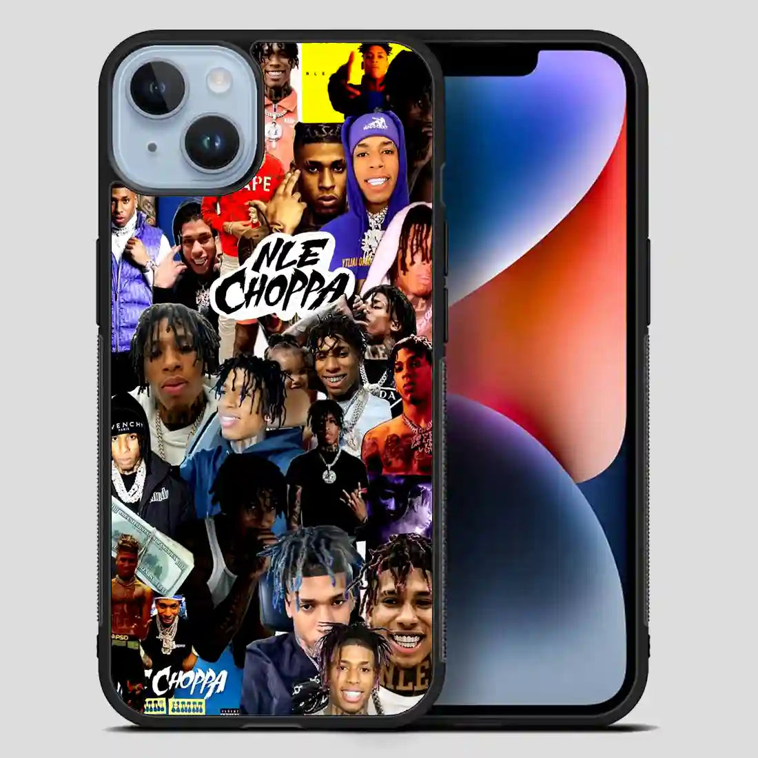 Nle Choppa Rapper Collage iPhone 14 Plus Case