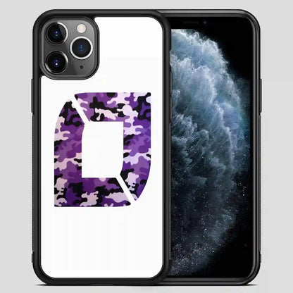 Noflo Purple Camo Chest Logo iPhone 11 Pro Max Case