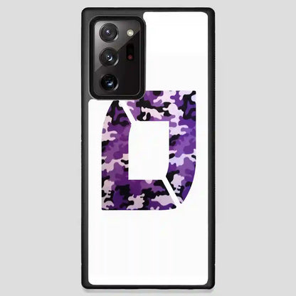 Noflo Purple Camo Chest Logo Samsung Galaxy Note 20 Ultra Case