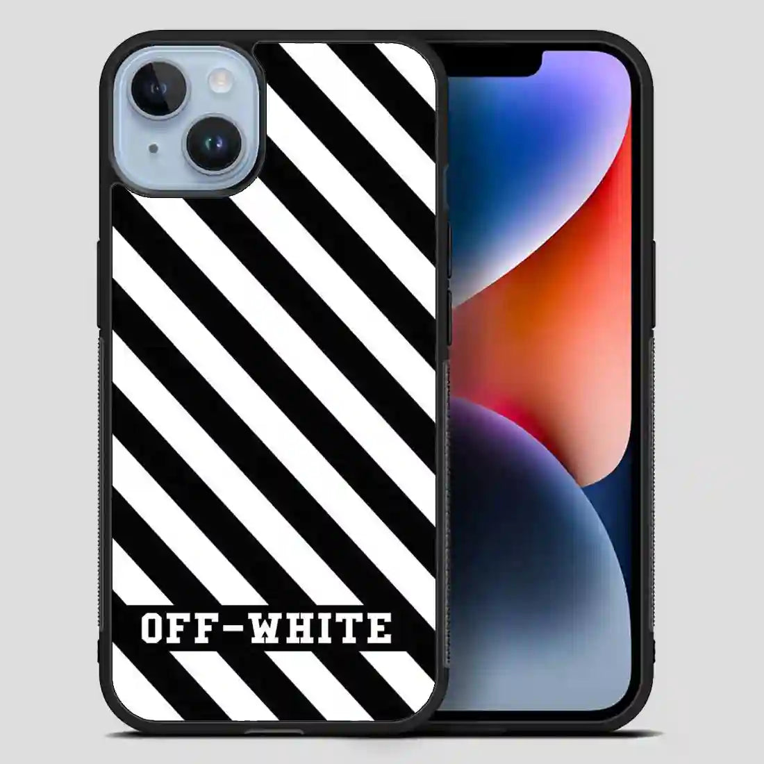 Off White Art iPhone 14 Plus Case