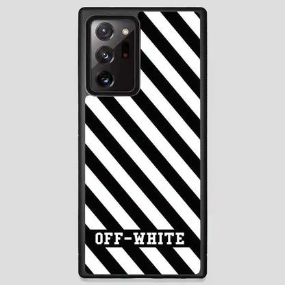 Off White Art Samsung Galaxy Note 20 Ultra Case