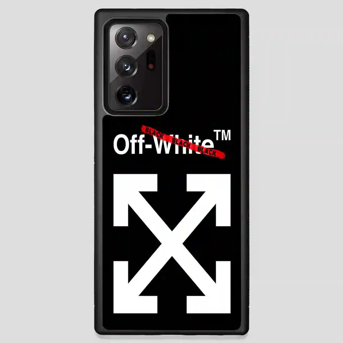 Off White Black White Samsung Galaxy Note 20 Ultra Case