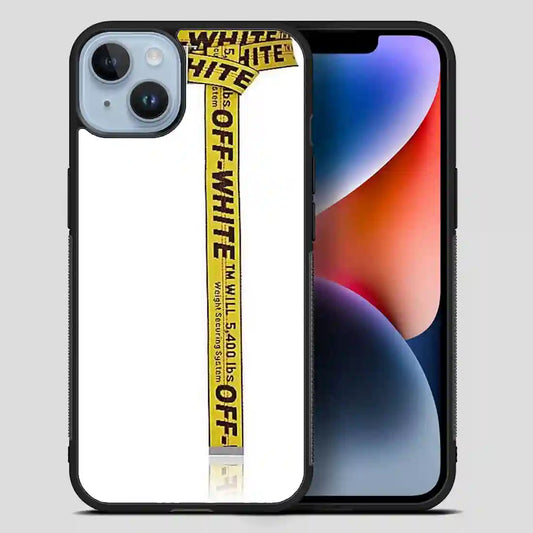 Off White Handcraft iPhone 14 Plus Case