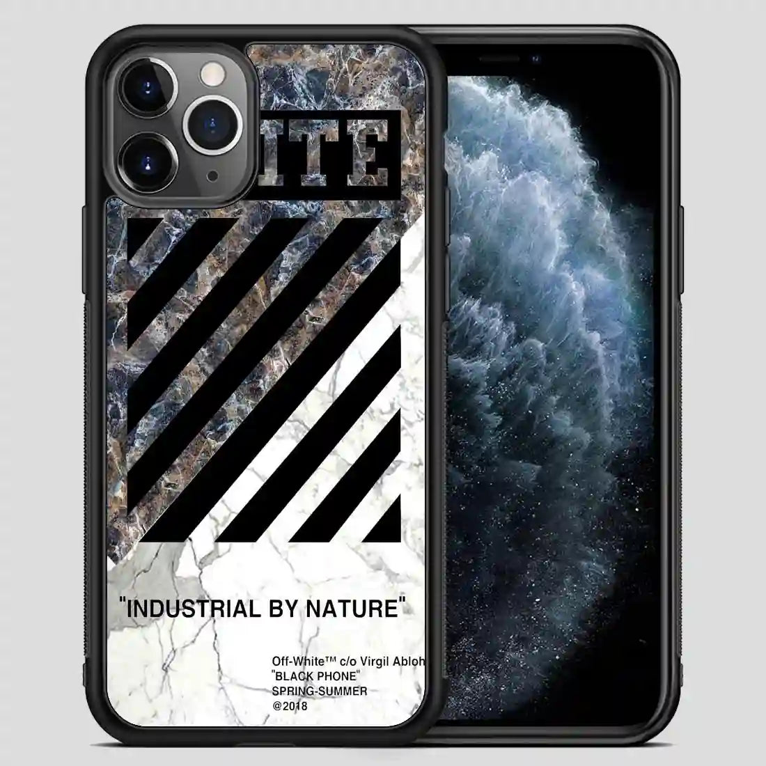 Off White Marble Art iPhone 11 Pro Max Case