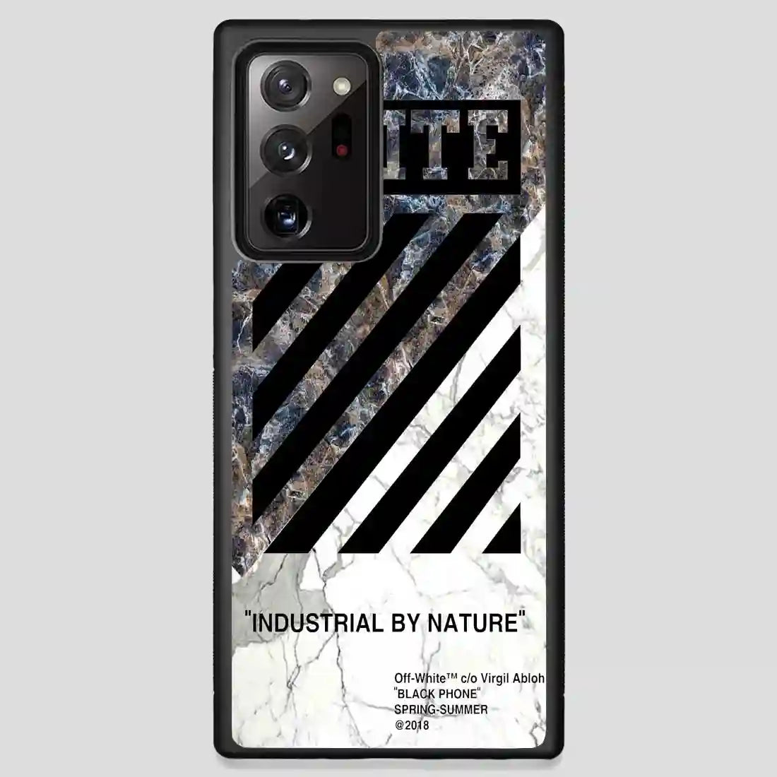 Off White Marble Art Samsung Galaxy Note 20 Ultra Case