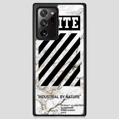 Off White Marble Samsung Galaxy Note 20 Ultra Case