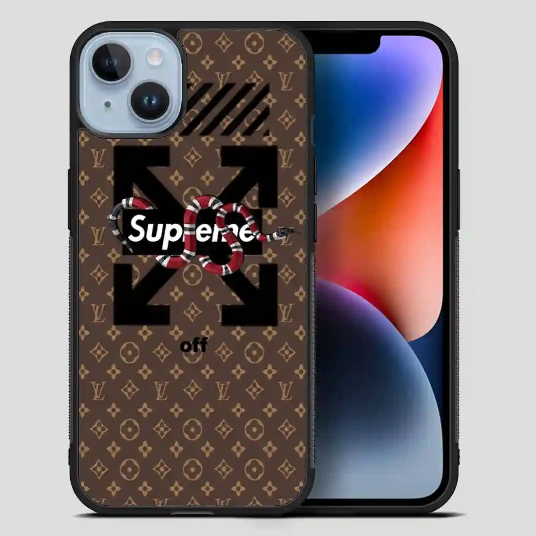 Off White Snake iPhone 14 Plus Case