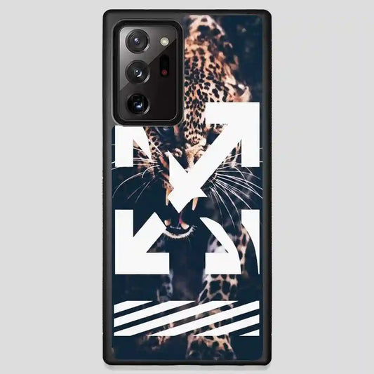 Off White Tiger Samsung Galaxy Note 20 Ultra Case