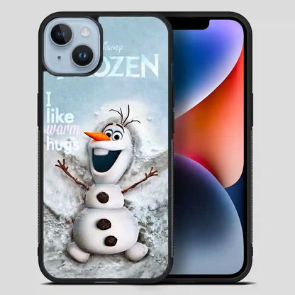 Olaf Frozen Disney Funny iPhone 14 Plus Case