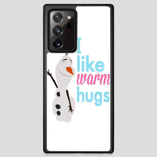 Olaf Warm Hugs Samsung Galaxy Note 20 Ultra Case