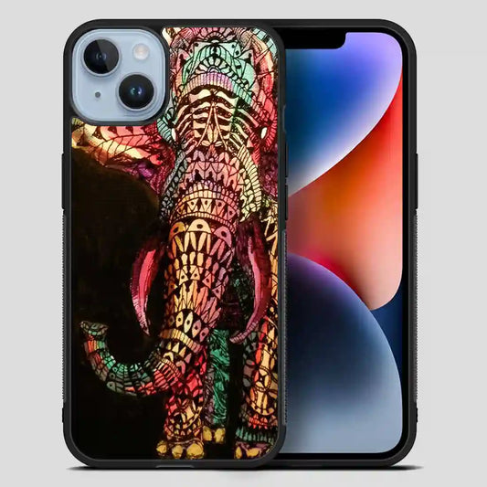 Ornate Elephant iPhone 14 Plus Case