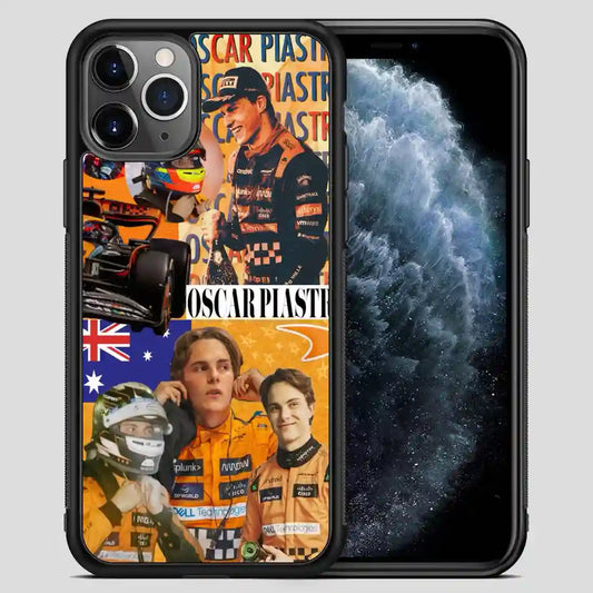 Oscar Piastri Collage iPhone 11 Pro Max Case