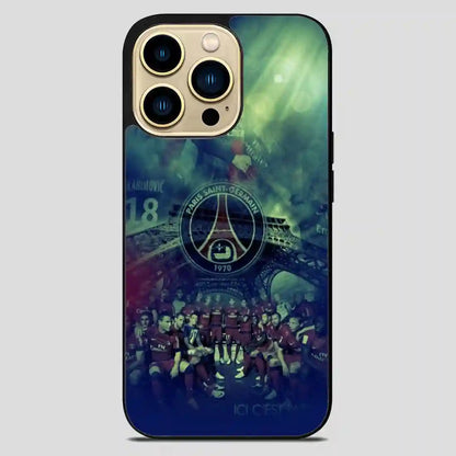 Paris Saint Germain Logo Sport iPhone 14 Pro Max Case