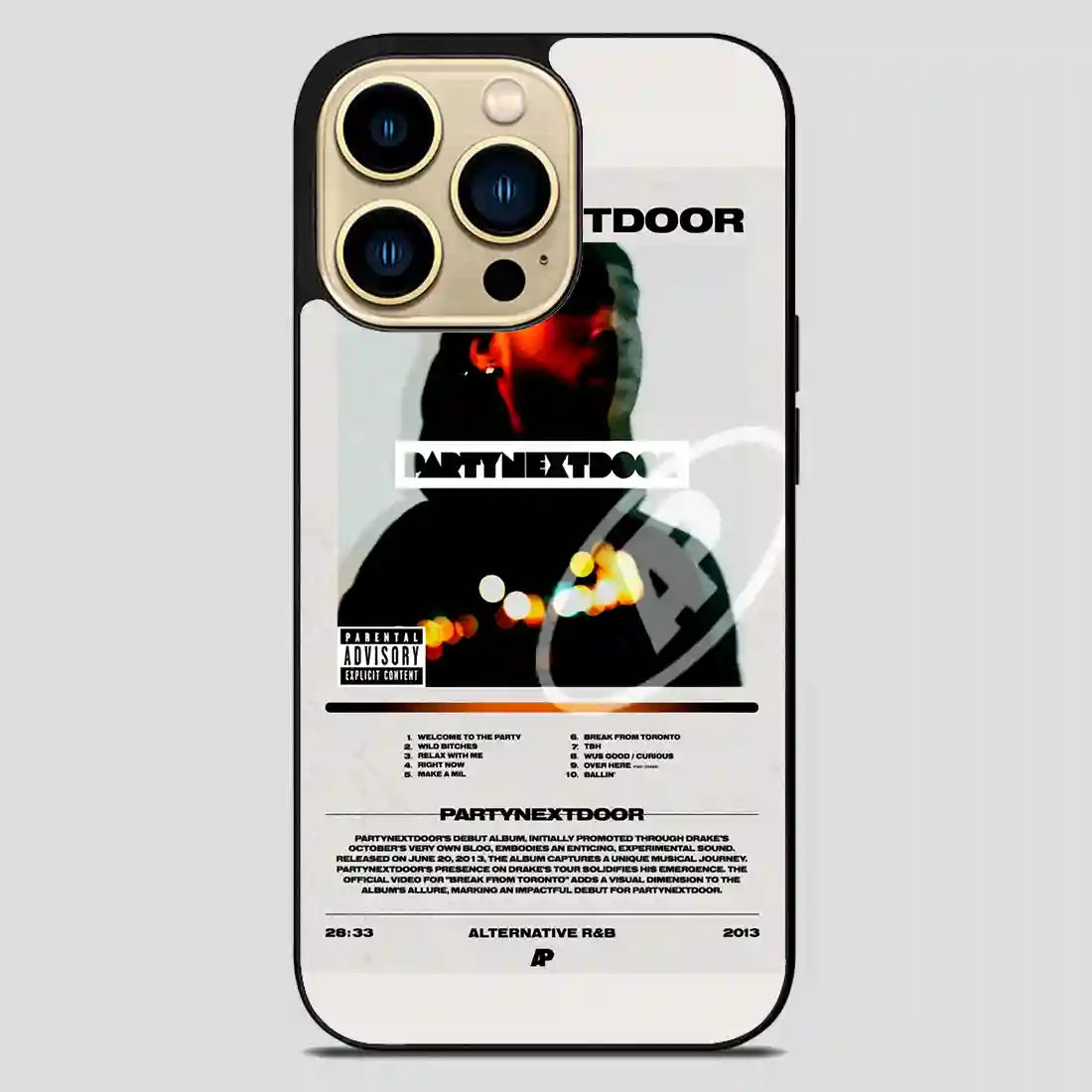 Partynextdoor Wallpaper iPhone 14 Pro Max Case