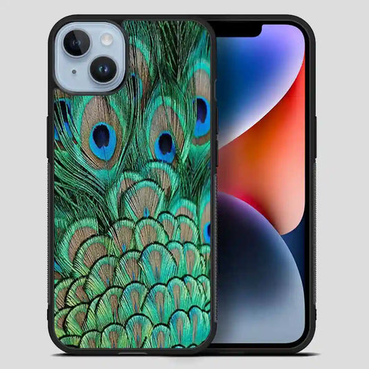 Peacock Feathers iPhone 14 Plus Case